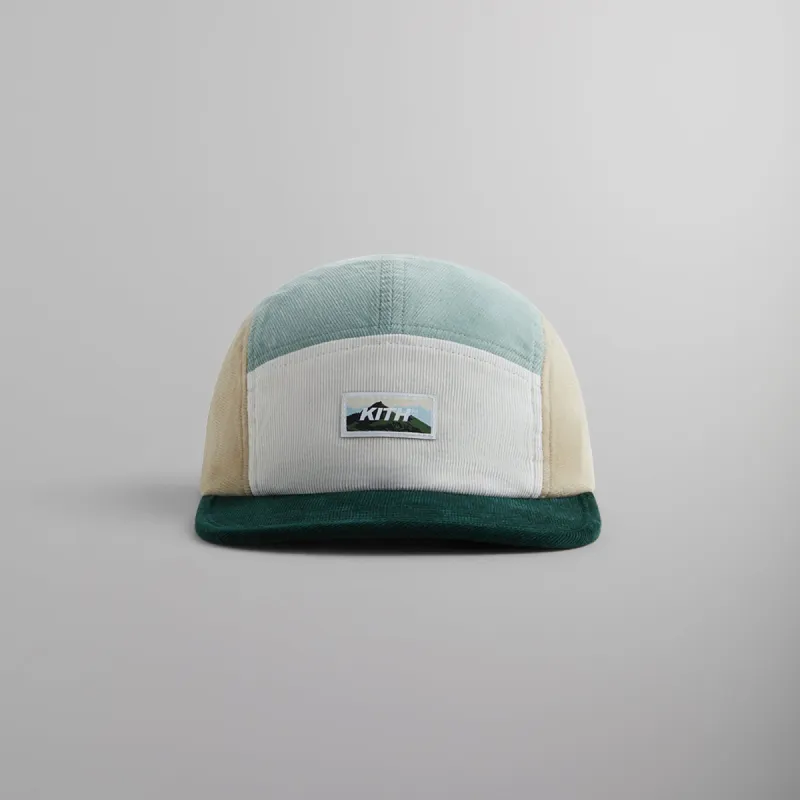 Kith Panelled Corduroy Camper Hat - Reverie sold by Kith