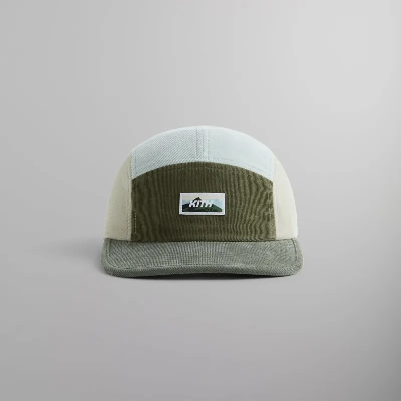 Kith Panelled Corduroy Camper Hat - Flagstaff sold by Kith