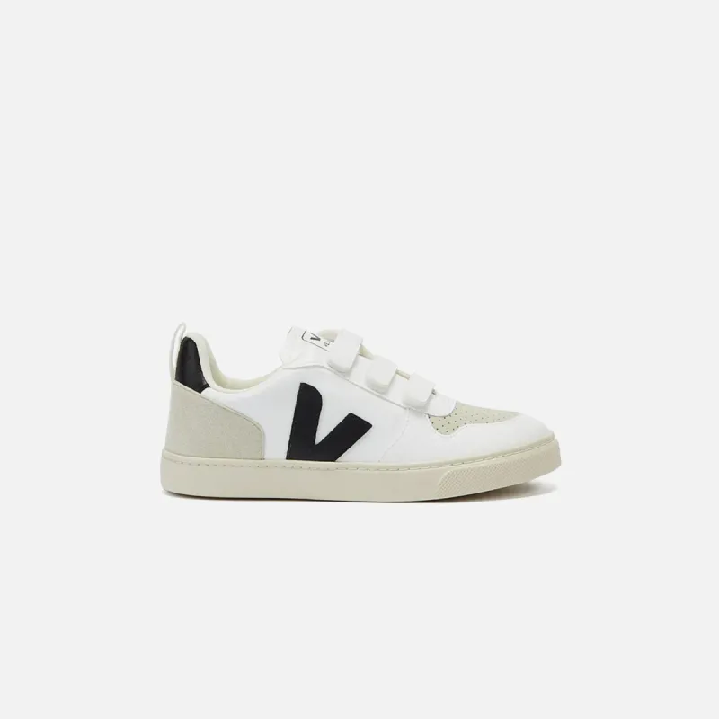 Veja Junior V-10 - White / Black sold by Kith