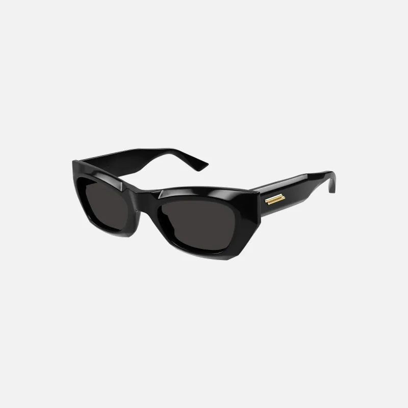 Bottega Veneta Acetate Cat Eye Frames - Black sold by Kith