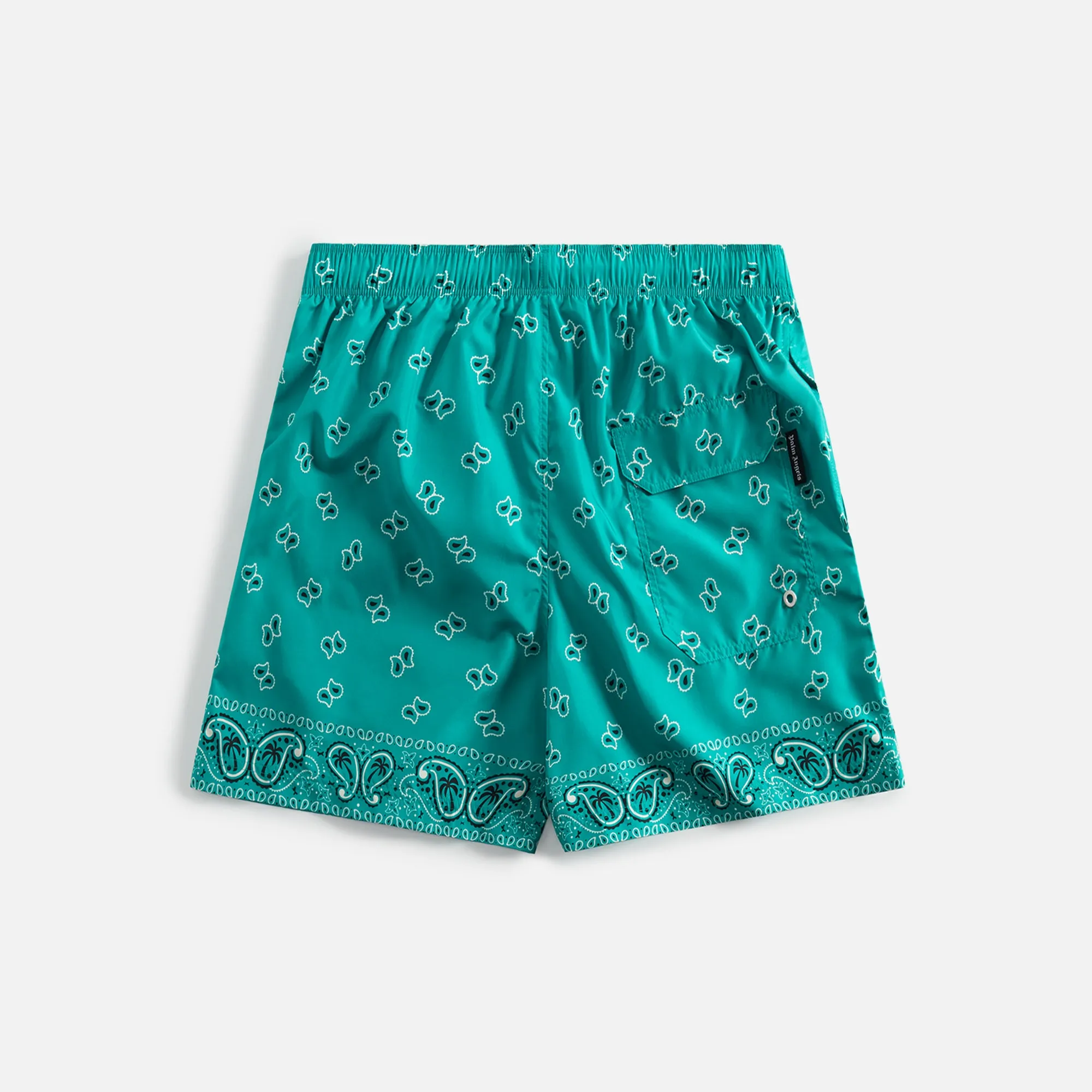 Palm Angels Paisley Swimshort - Green sold by Kith product image thumbnail 2