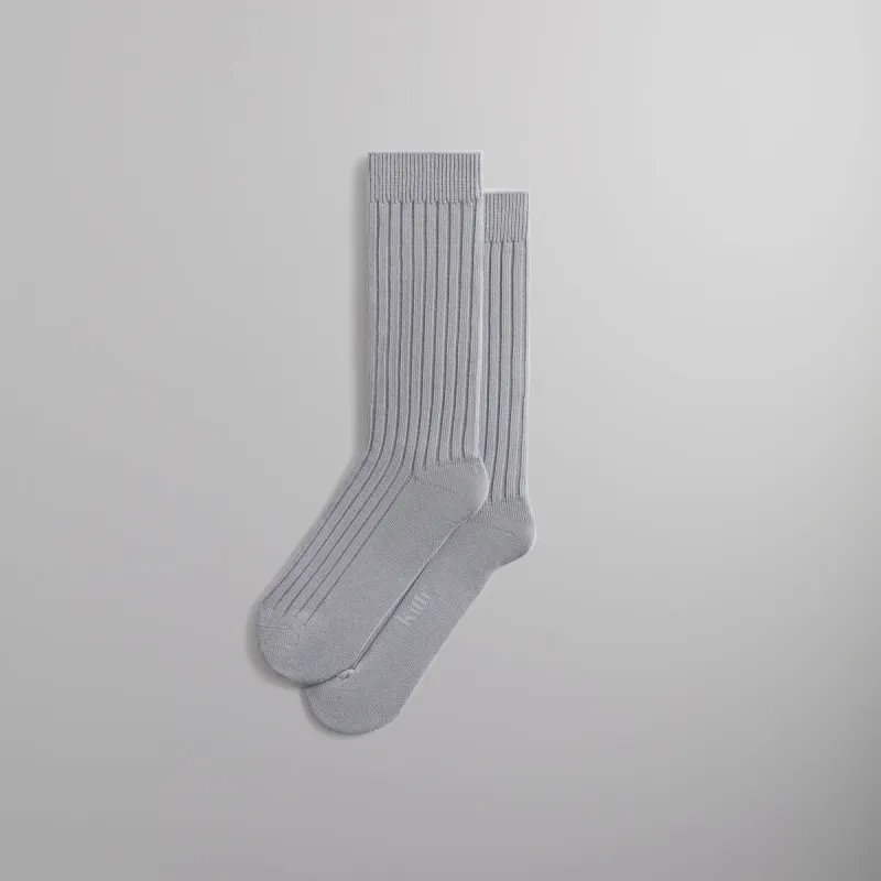 Kith Ribbed Cotton Socks - Breath sold by Kith