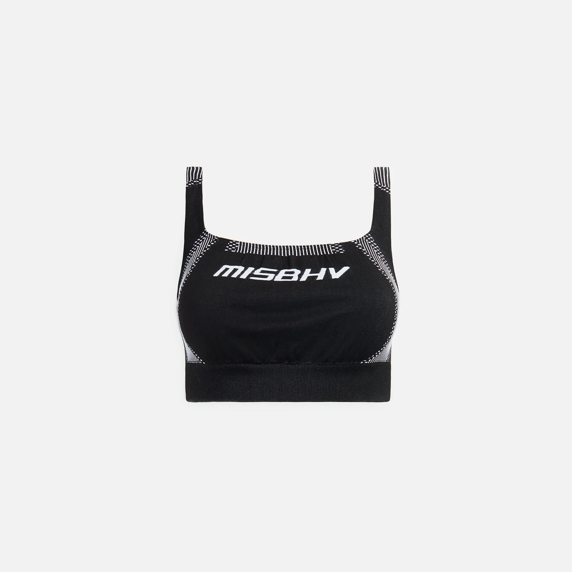 MISBHV Sport Active Classic Bra Top - Black / White sold by Kith