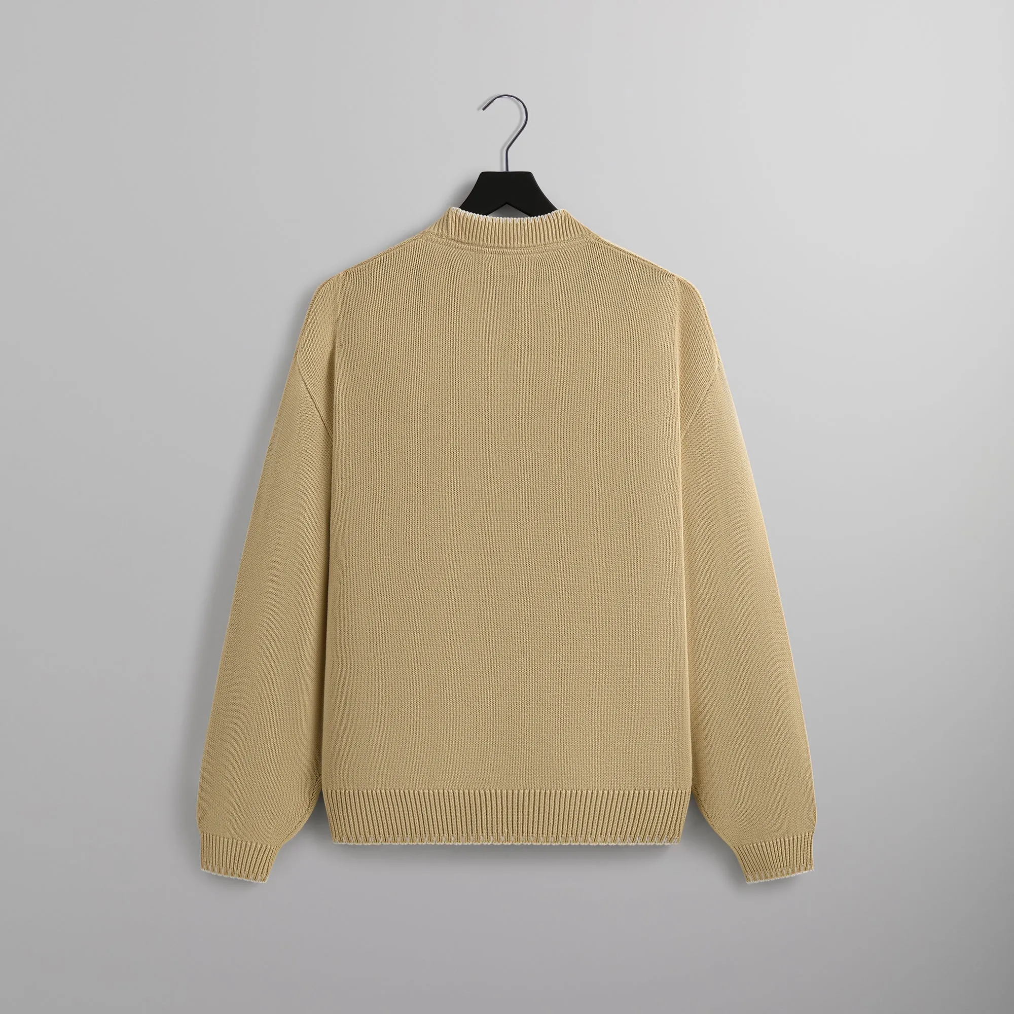 Kith Crest Stitched Lewis Sweater セーター M Buy Kith Green Crest Stitch Lewis Sweater in Cotton For Men