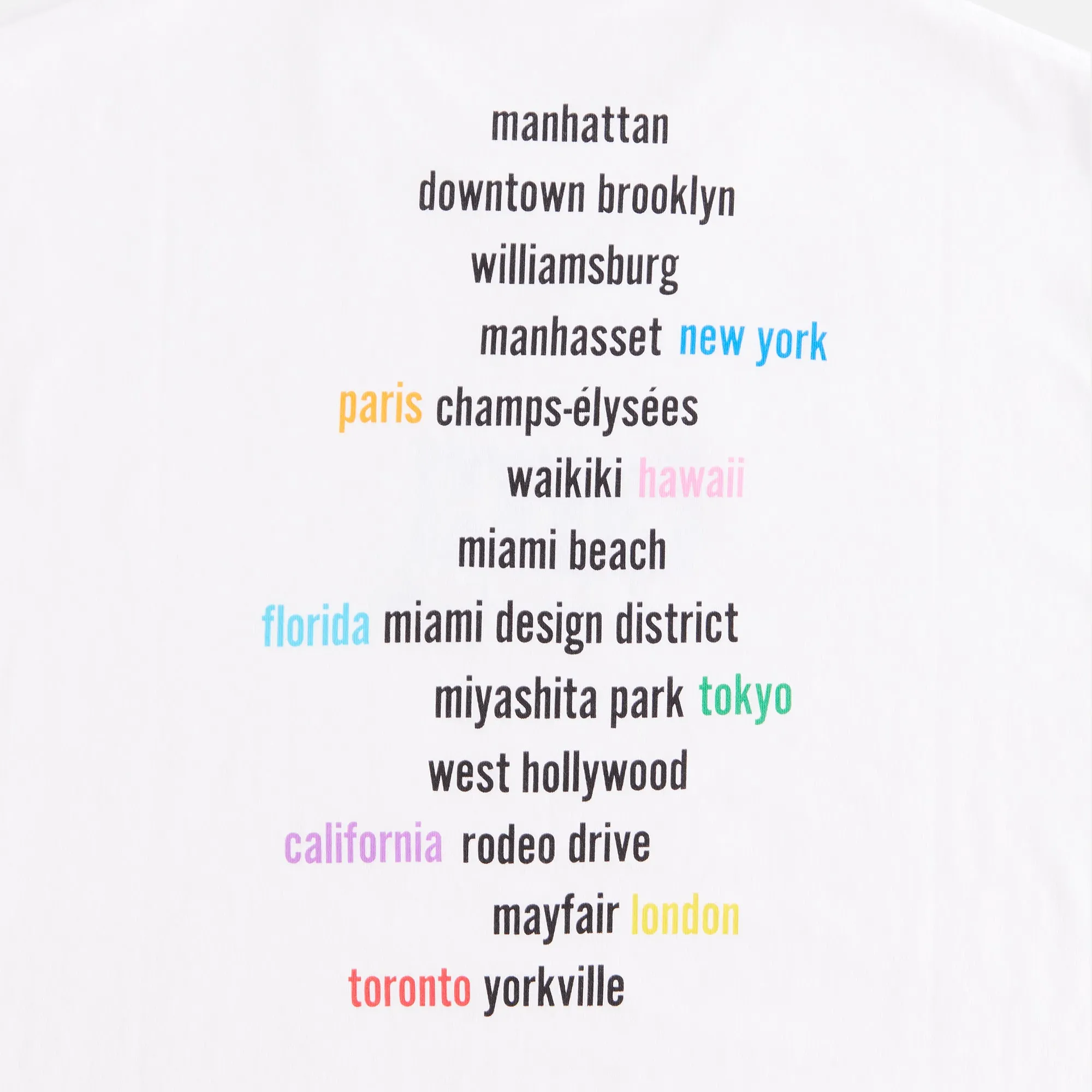 Kith Treats Paris Café Tee - White sold by Kith product image thumbnail 4