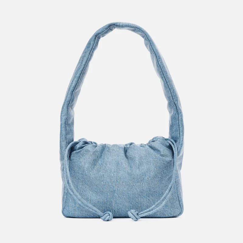 Alexander Wang Ryan Puff Small Bag - Blue sold by Kith