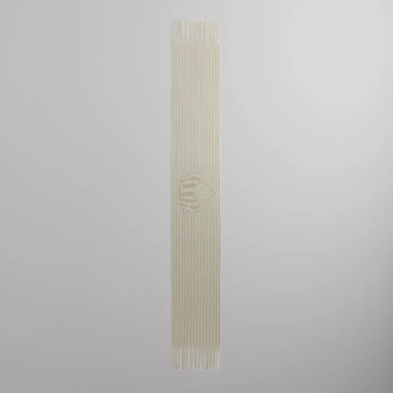 Kith for the New York Knicks Pinstripe Jacquard Scarf - Silk sold by Kith