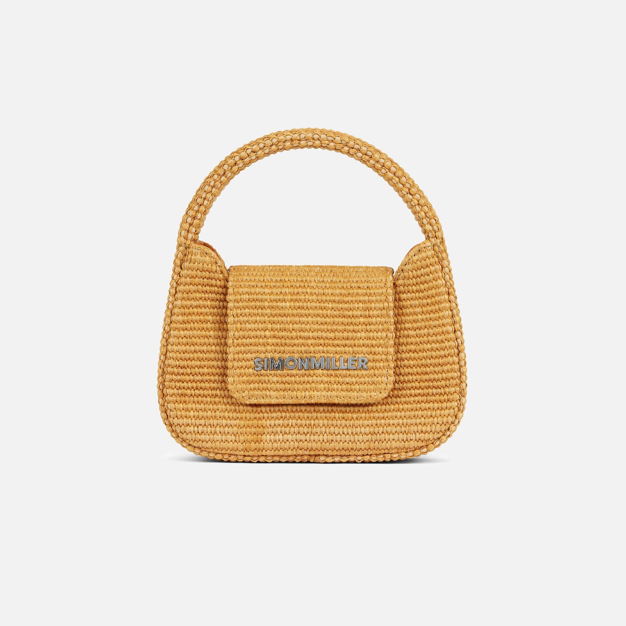Simon Miller Mini Retro Bag - Natural Raffia sold by Kith