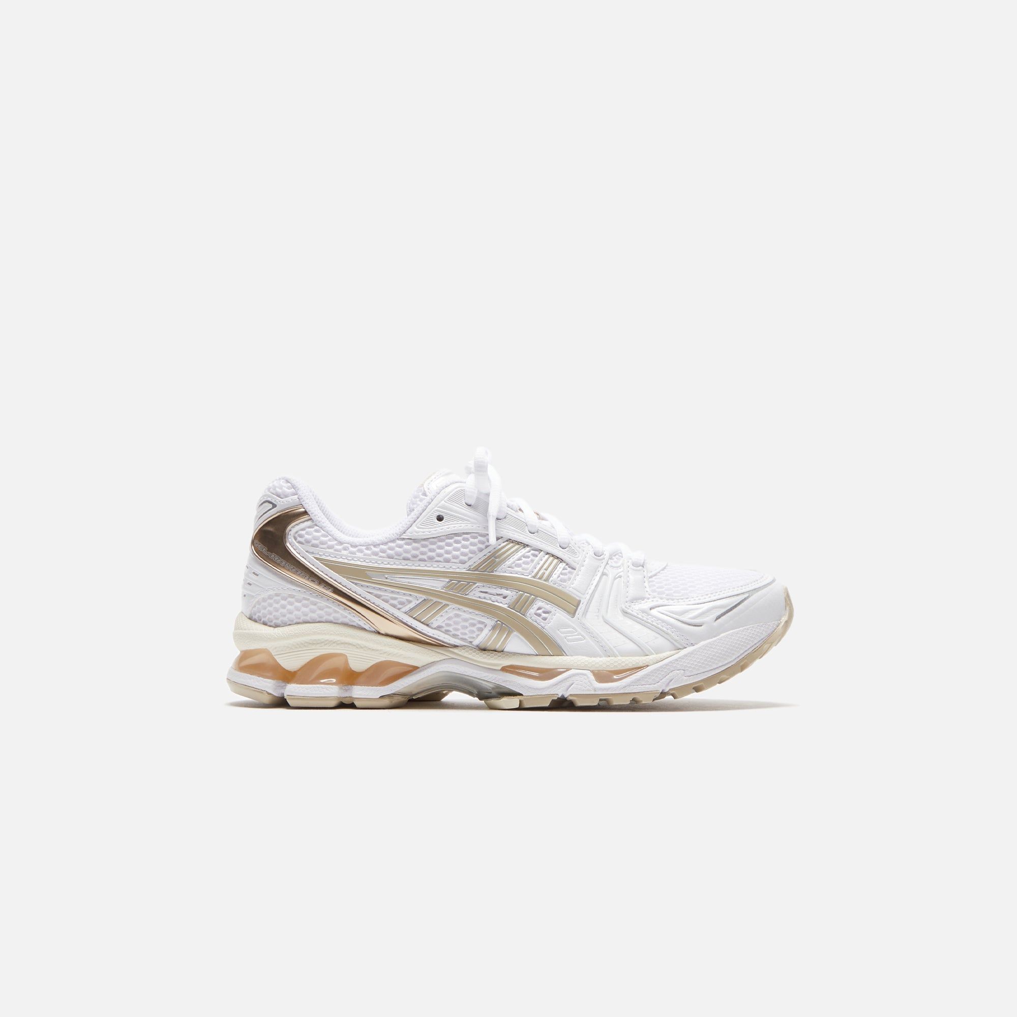 Asics WMNS Gel-Kayano 14 - White / Simply Taupe sold by Kith
