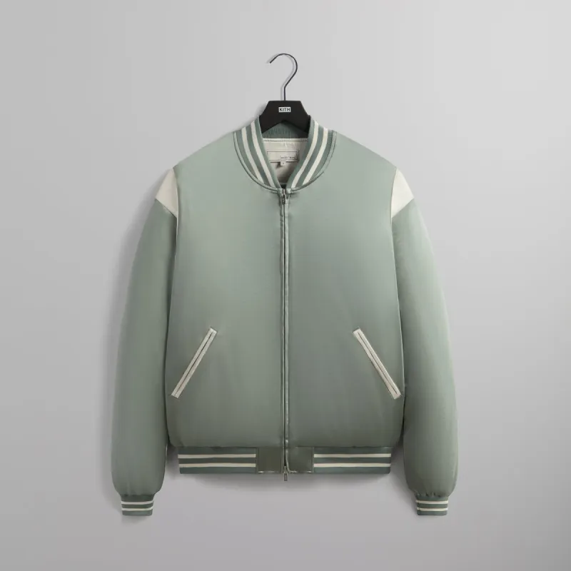 &Kin Vance Satin Bomber Jacket - Virtue sold by Kith