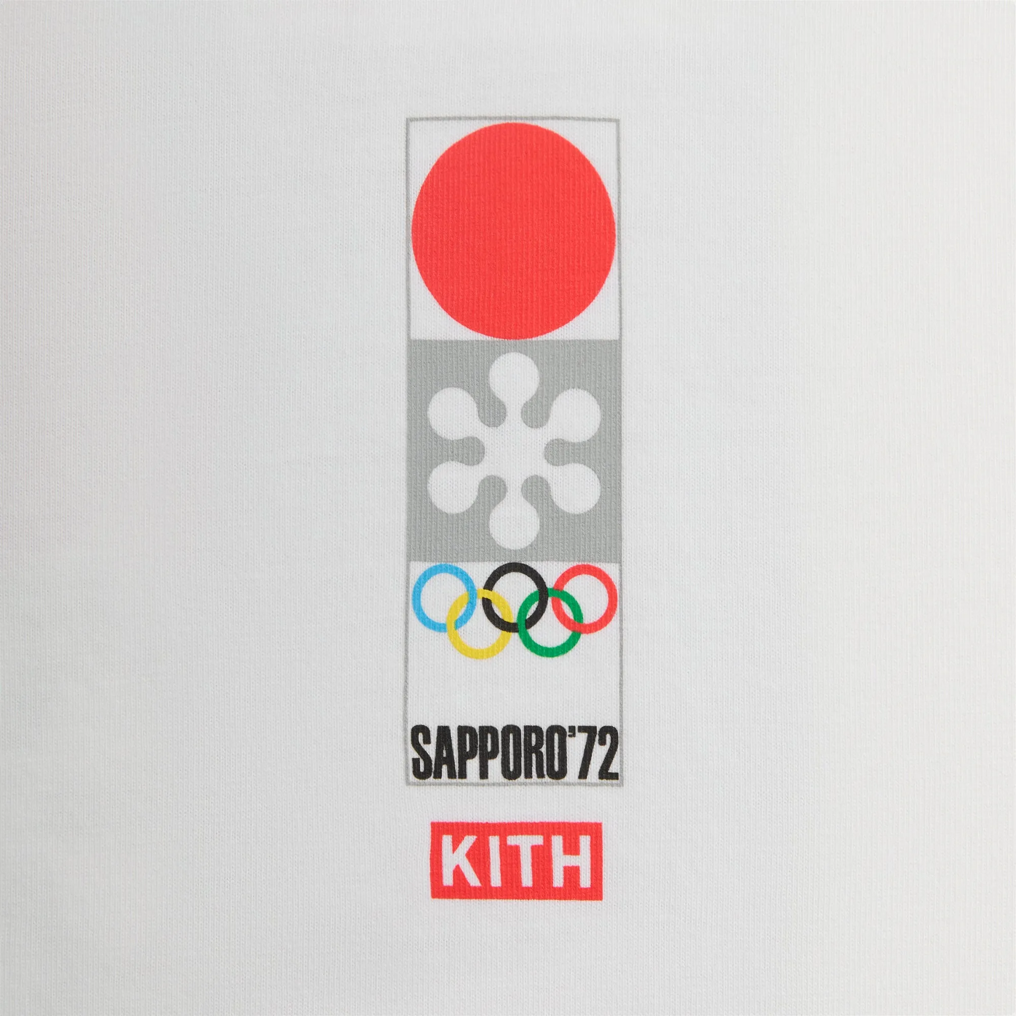 Kith for Olympics Heritage Sapporo 1972 Vintage Tee - White sold by Kith product image thumbnail 3