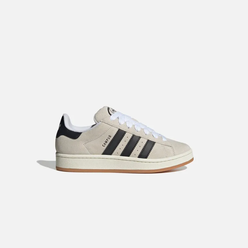 adidas WMNS Campus 00s - Crystal White / Core Black / Off White sold by Kith