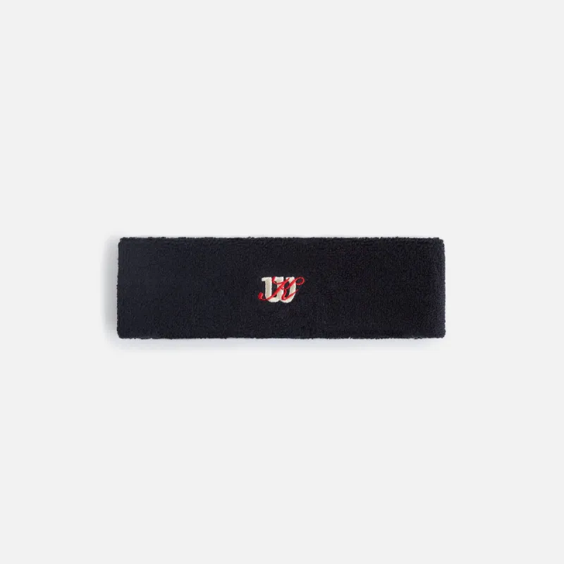 Kith Women for Wilson Sweatband - Black sold by Kith