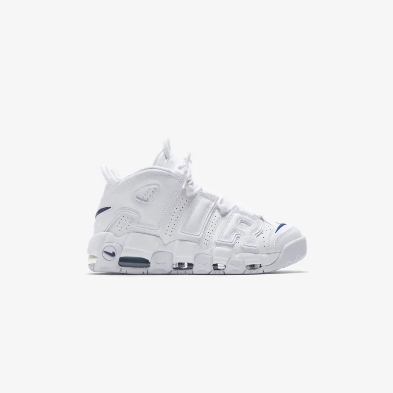 Nike Air More Uptempo '96 - White / Midnight Navy sold by Kith