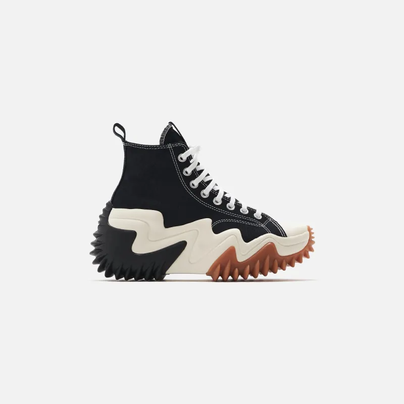 Converse WMNS Run Star Motion - Black / White / Gum Honey sold by Kith