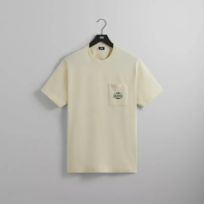 Kith NY Rose Pocket Tee - Sandrift sold by Kith