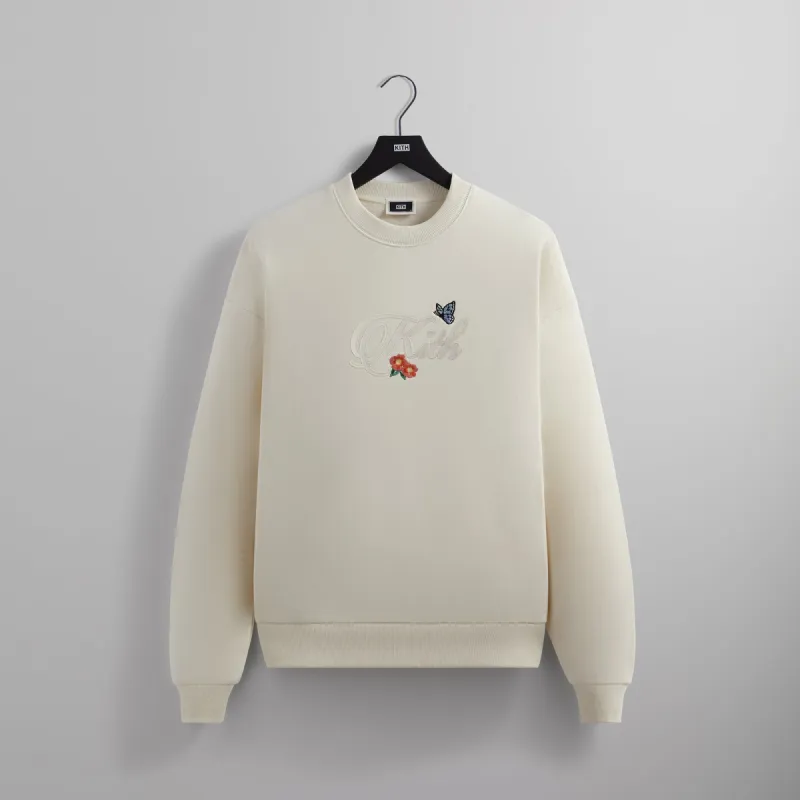 Kith Script Nelson Crewneck - Sandrift PH sold by Kith