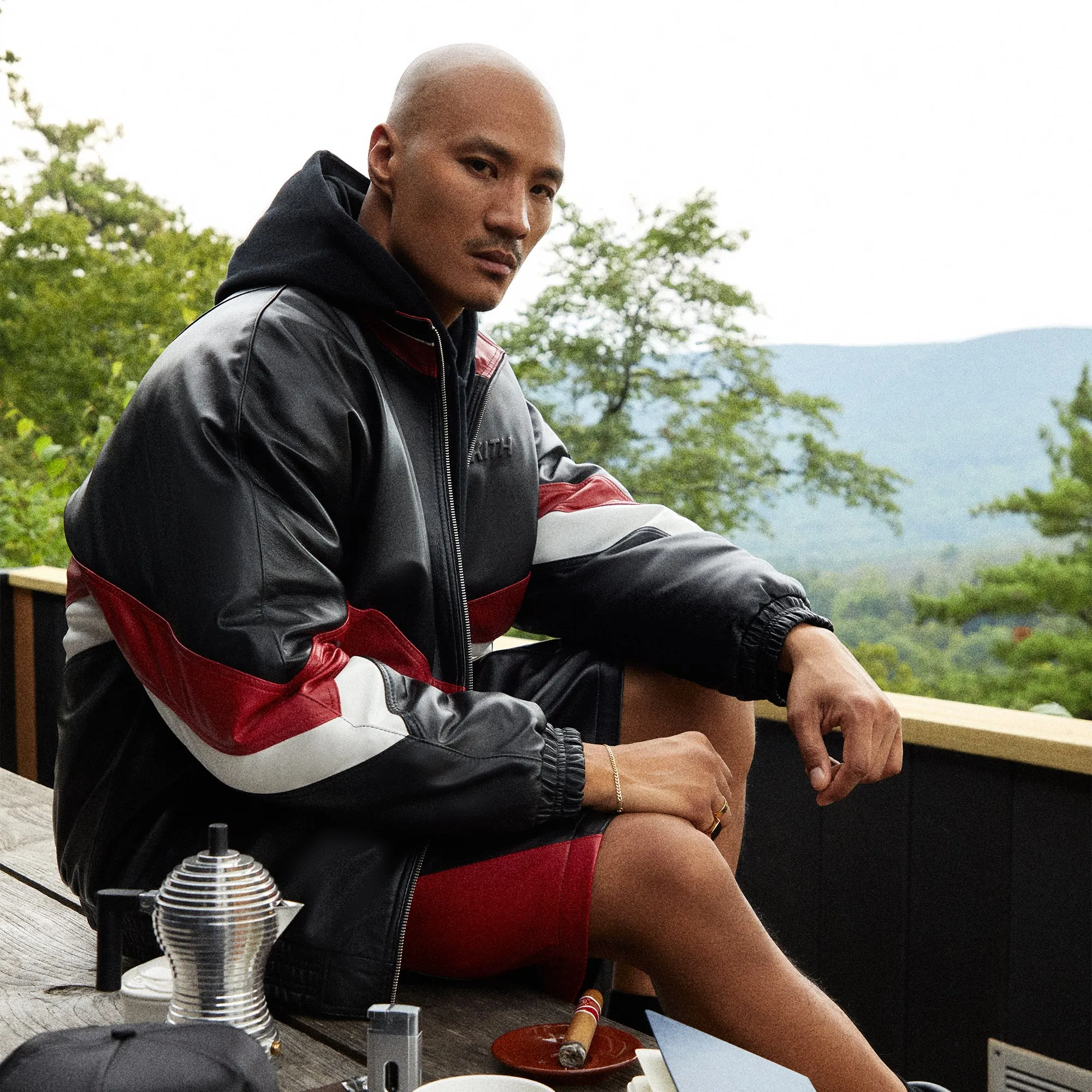 Kith Leather Maclay Jacket - Black sold by Kith product image thumbnail 3