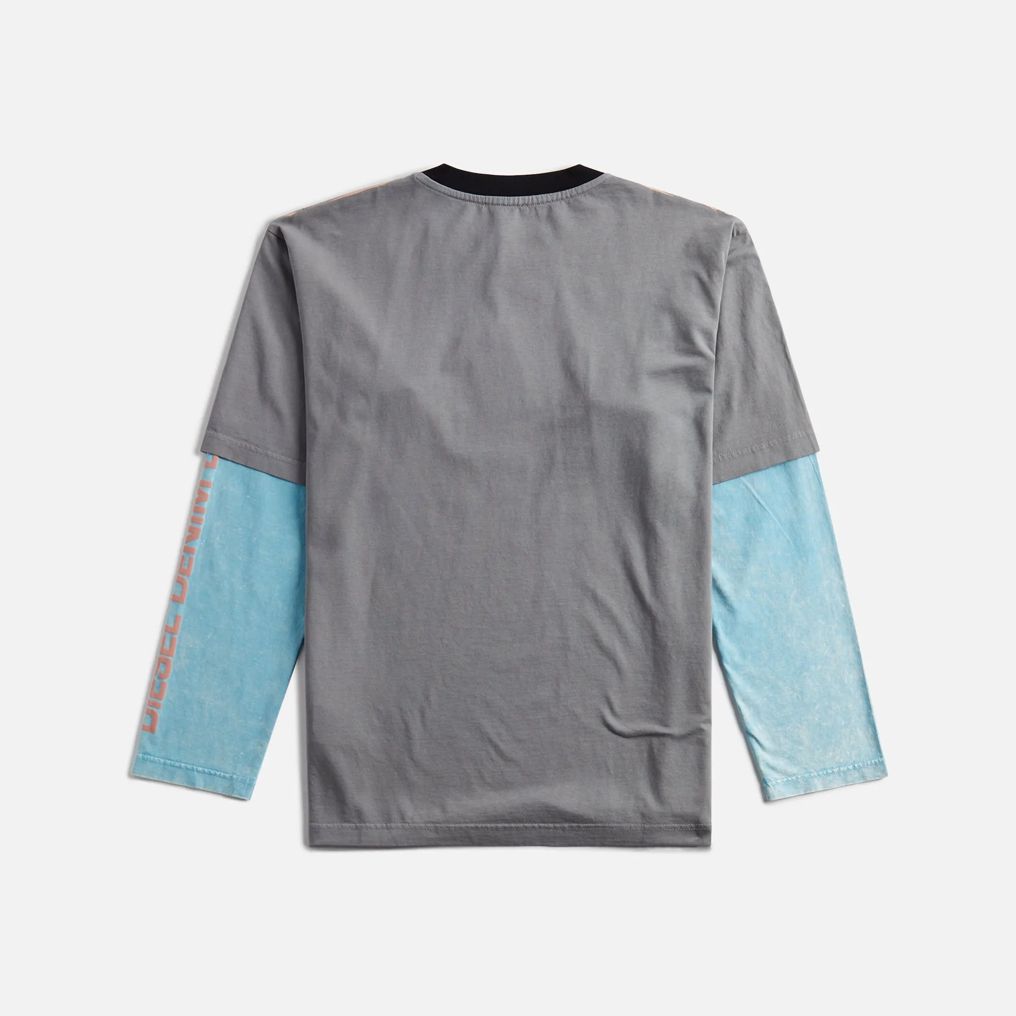Diesel Buxt Long Sleeve Tee - Grey sold by Kith product image thumbnail 2