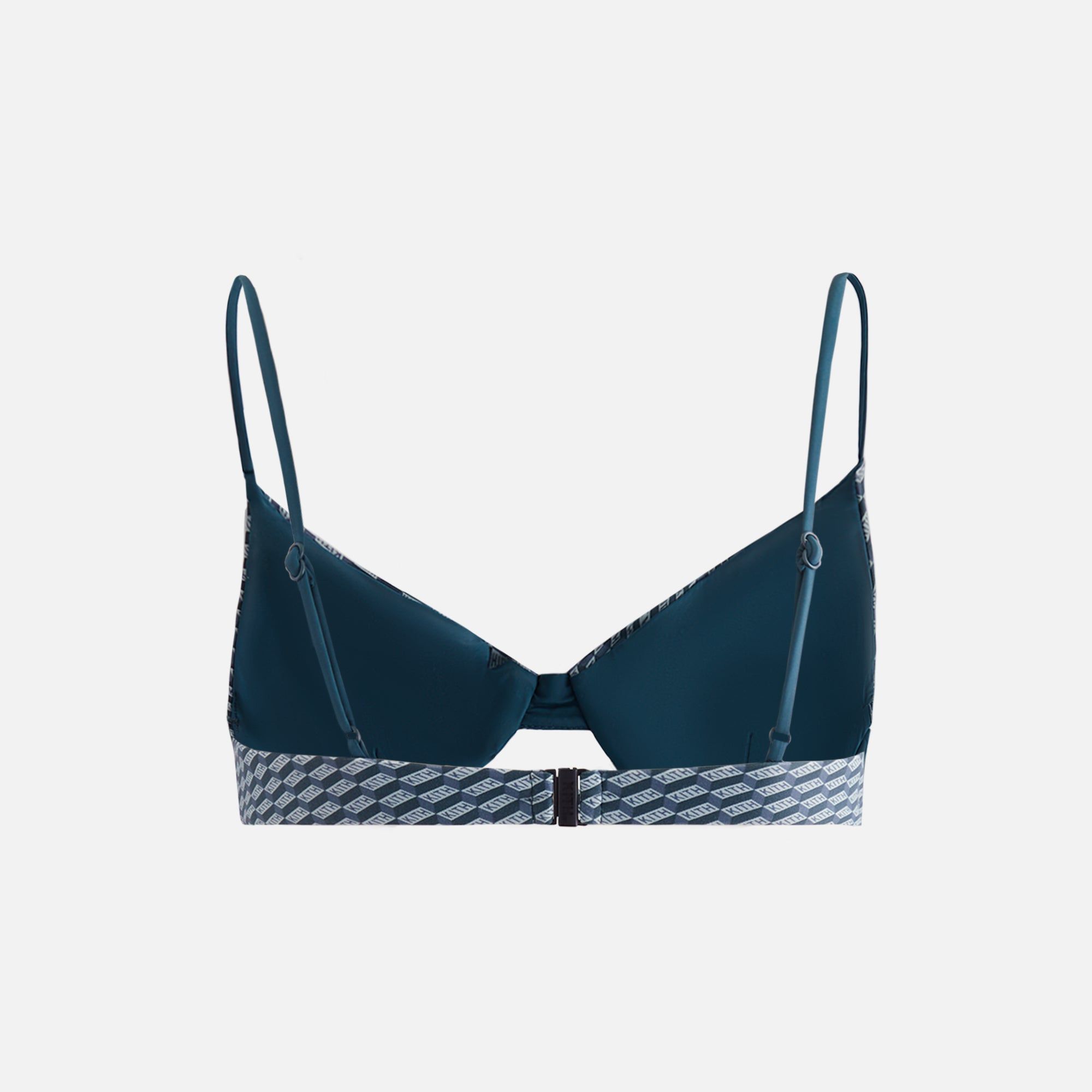 Kith Women Bellamy Monogram Balconette Top - Serpentine sold by Kith product image thumbnail 5
