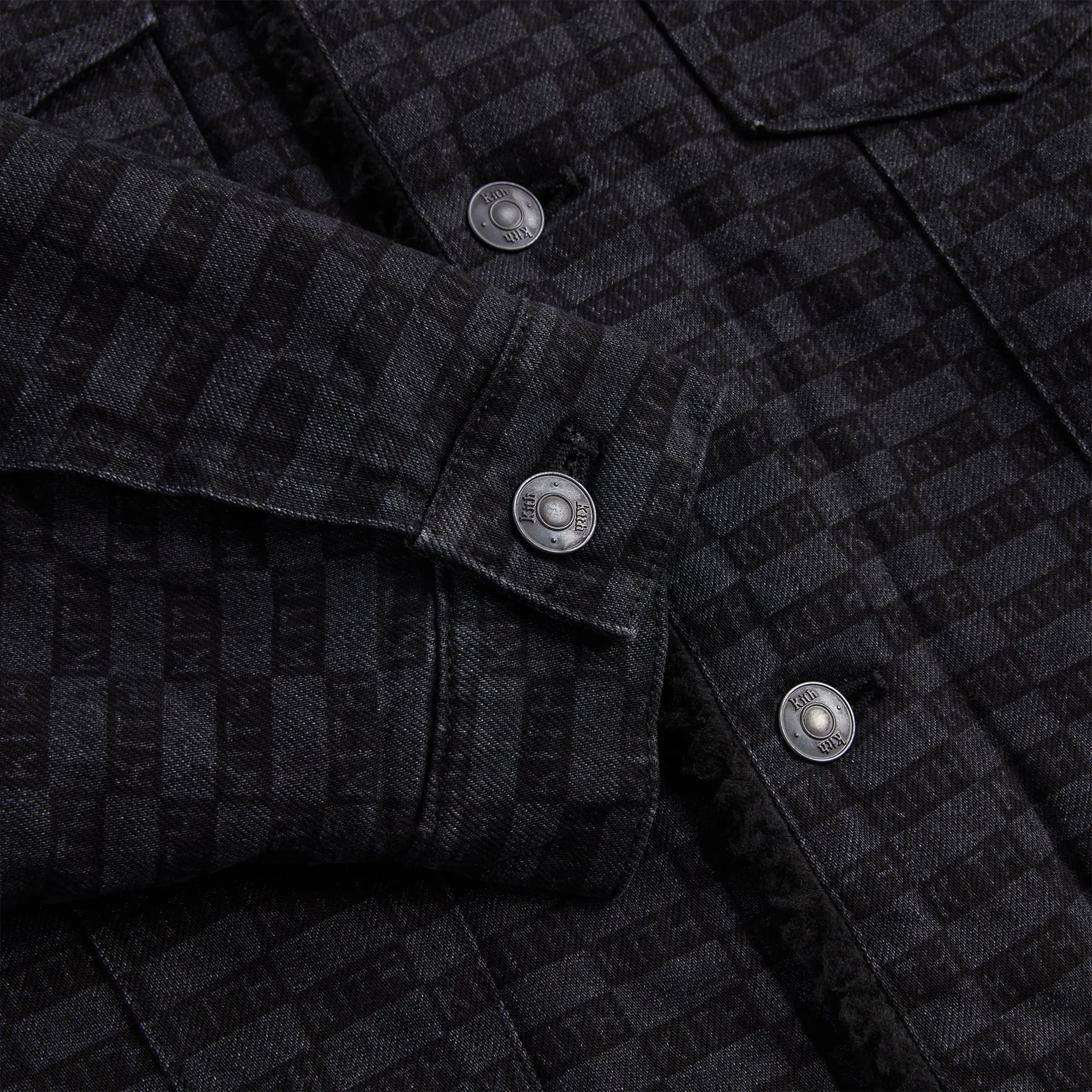 Kith Sherpa Lined Centre Jacket - Black sold by Kith product image thumbnail 4