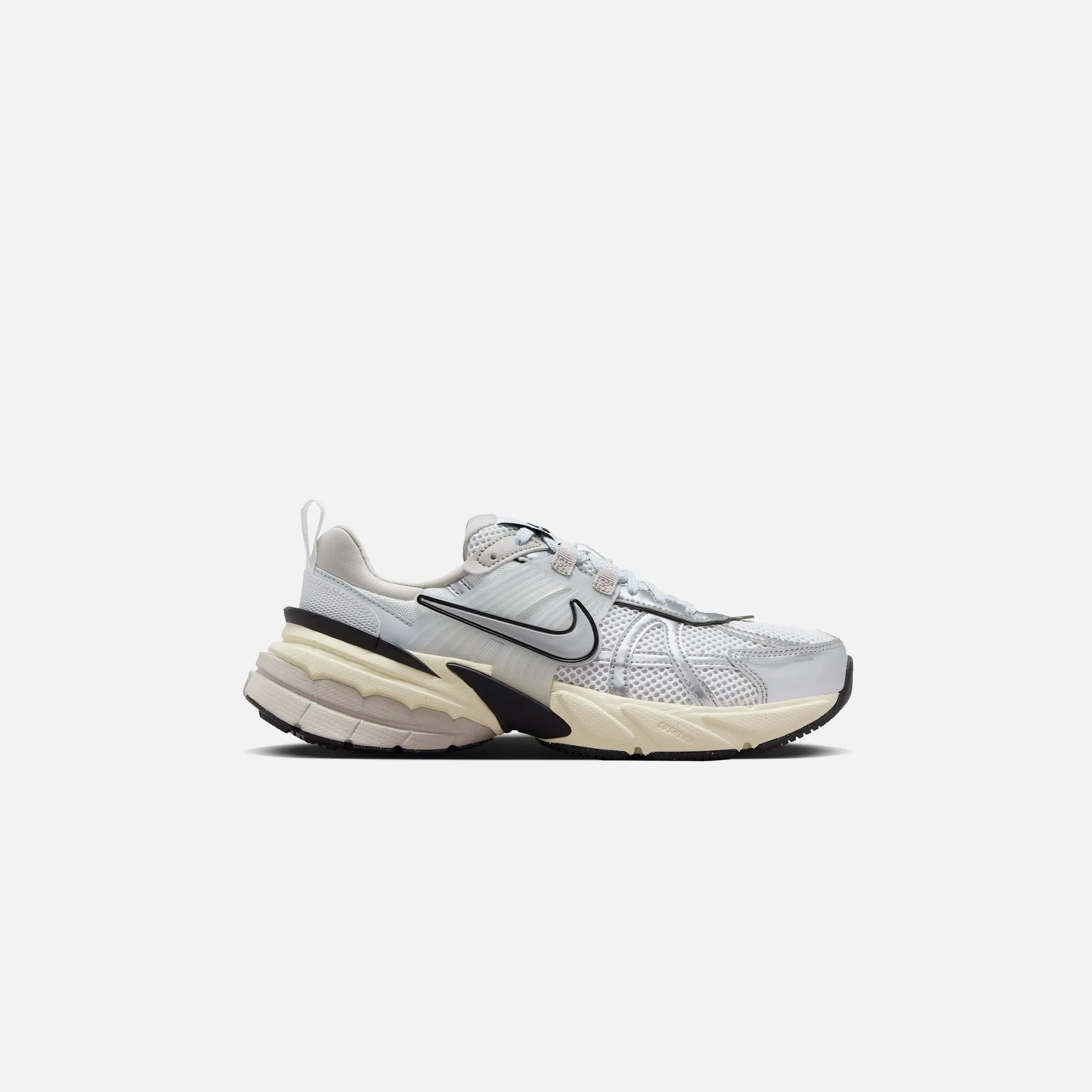 Nike WMNS V2K Runtekk - Summit White / Metallic Silver sold by Kith