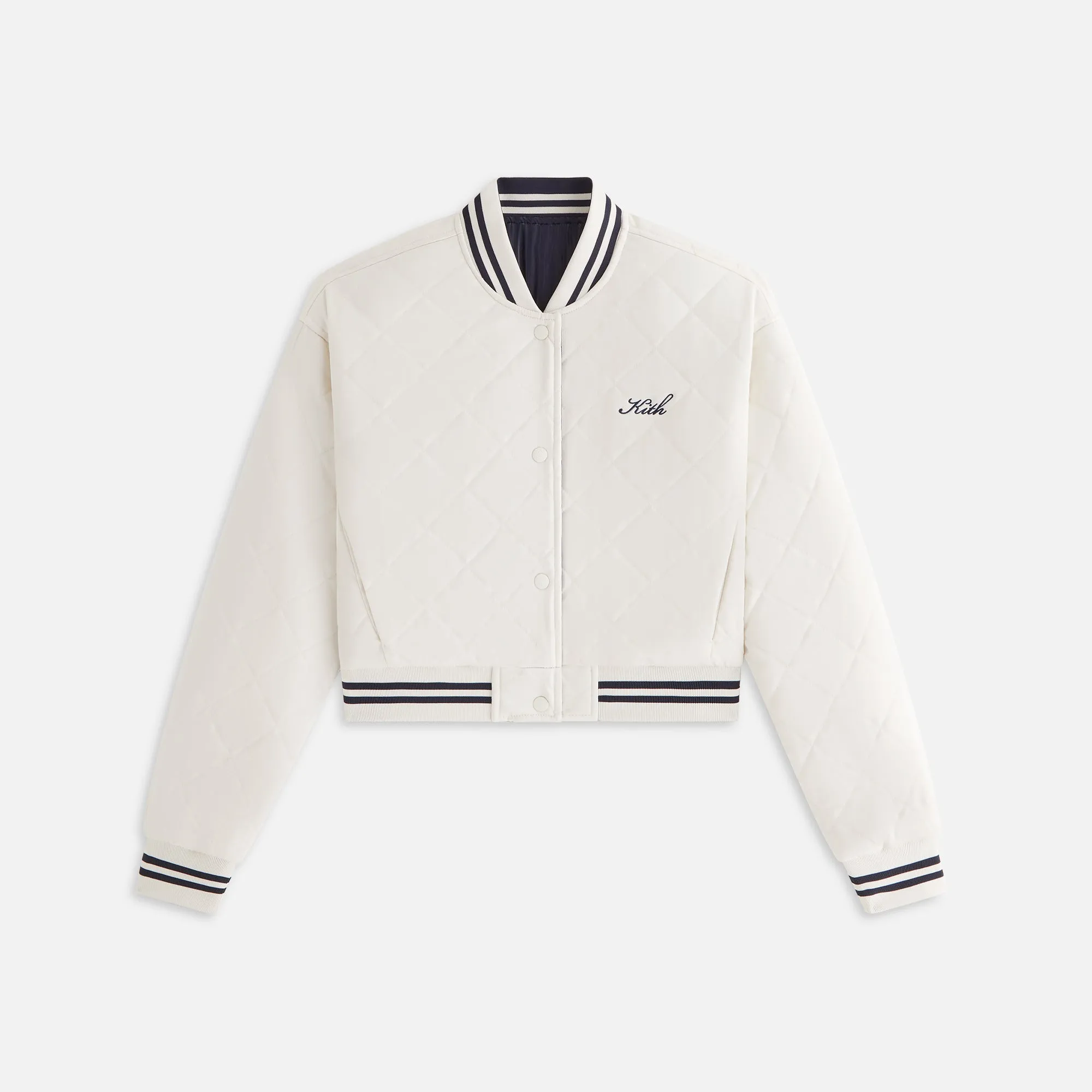 Kith Women Landry II Crest Bomber - Nocturnal sold by Kith product image thumbnail 5