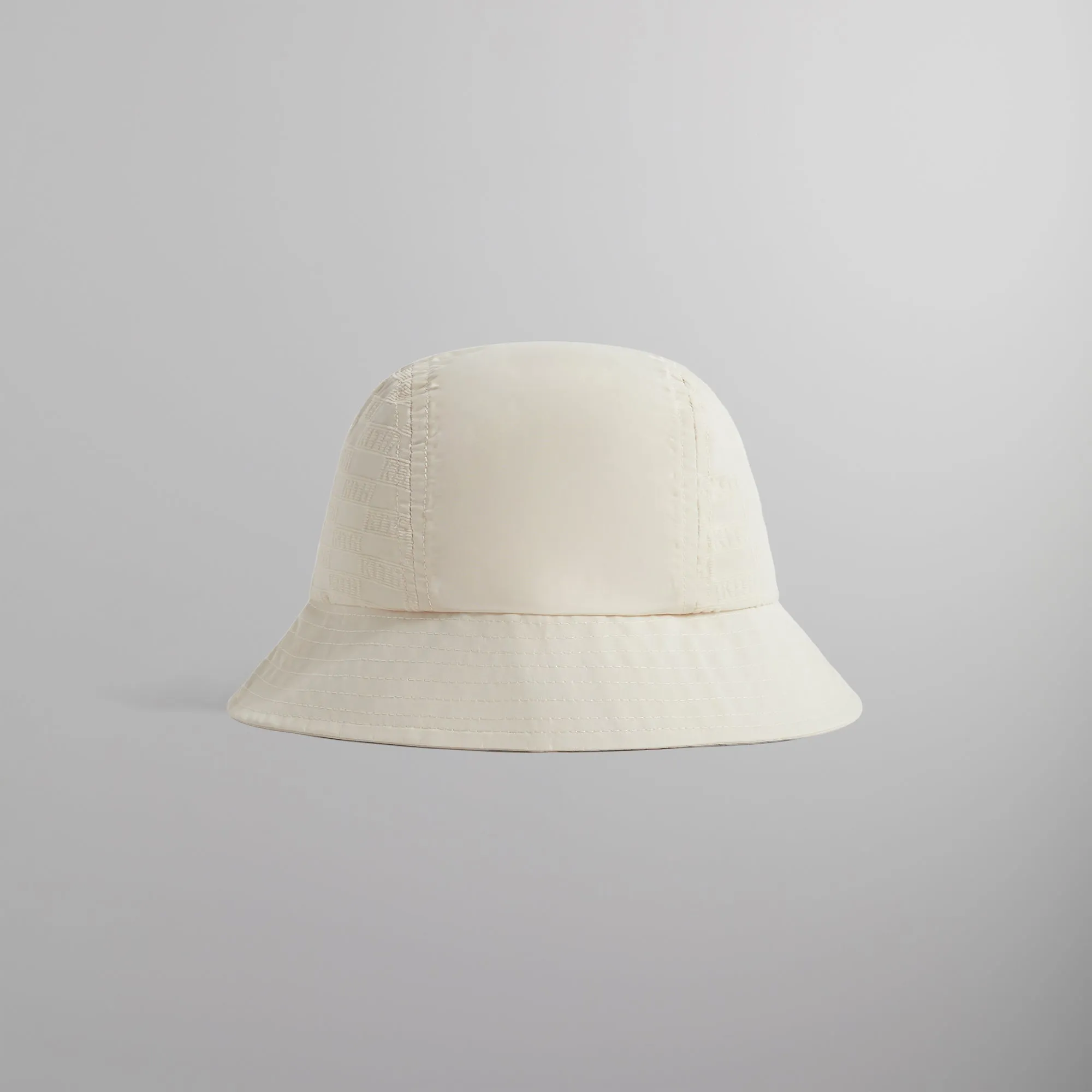 Kith Flocked Nylon Monogram Bucket Hat - Veil sold by Kith product image thumbnail 2
