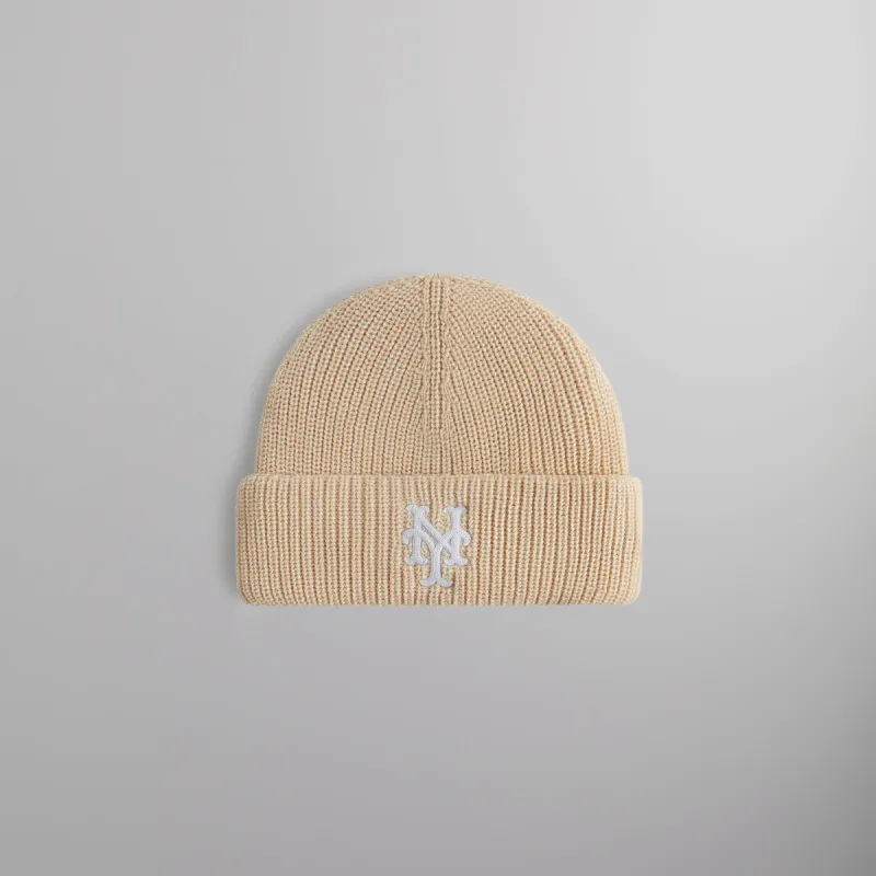 Kith & '47 for the New York Mets Mia Beanie - Sandrift sold by Kith