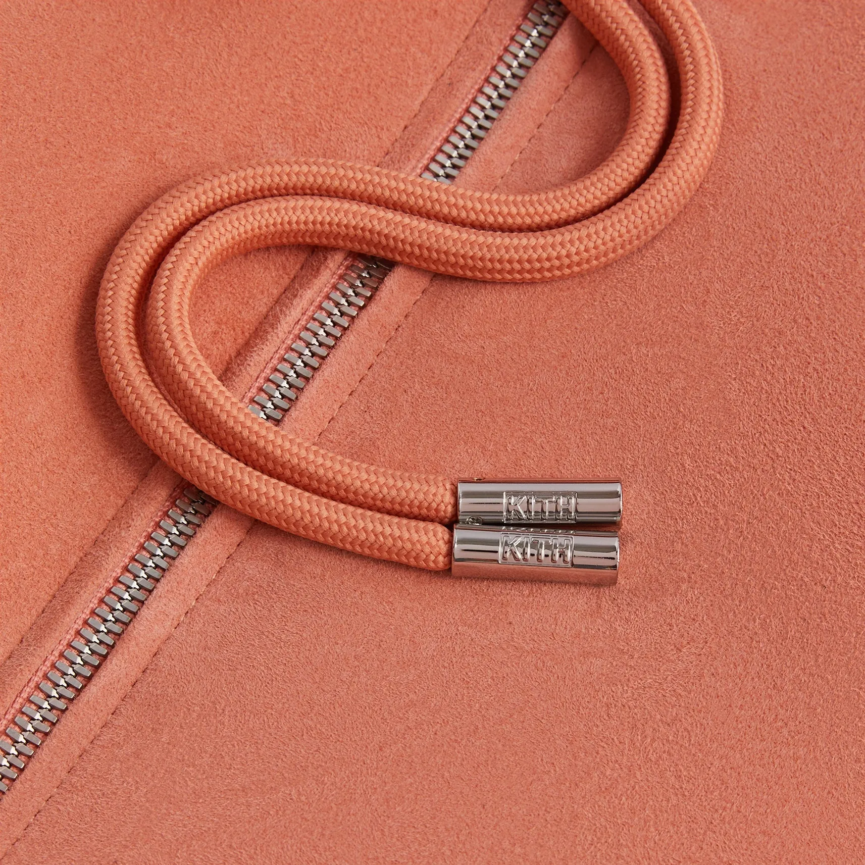 Kith Puffed Suede Jaysen Hoodie - Coho PH sold by Kith product image thumbnail 5