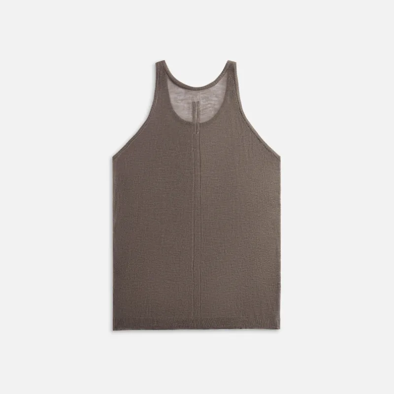 Rick Owens Maglia Tank - Dust sold by Kith