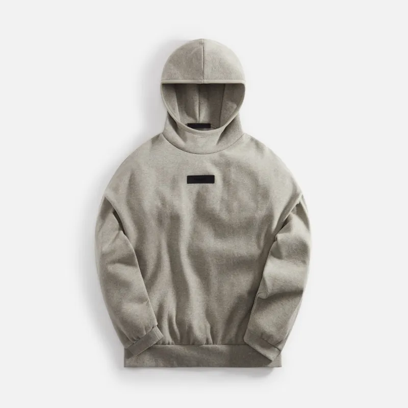 Essentials Hoodie - Dark Heather Oatmeal sold by Kith
