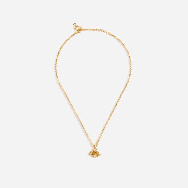 WGACA Dior Letters Necklace - Gold sold by Kith