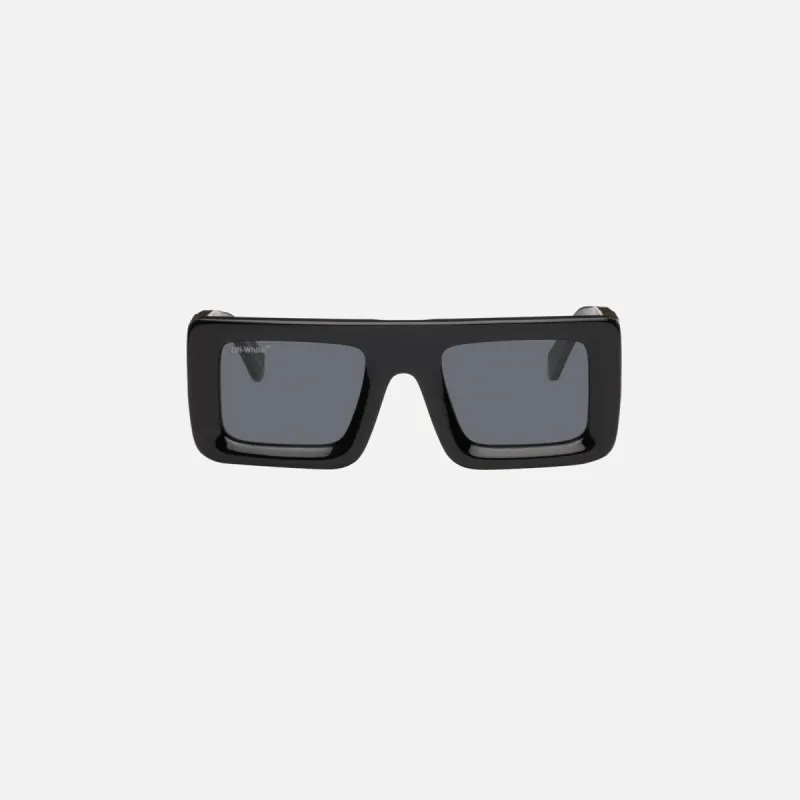 Off-White Leonardo Sunglasses - Black / Dark Grey made by Kith