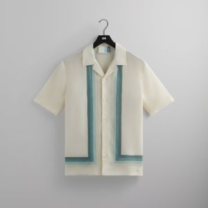 Kith Cupro Linen Thompson Camp Collar Shirt - Waffle | Parallel