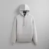 Kith Striped Interlock Williams III Hoodie - Light Heather Grey sold by Kith