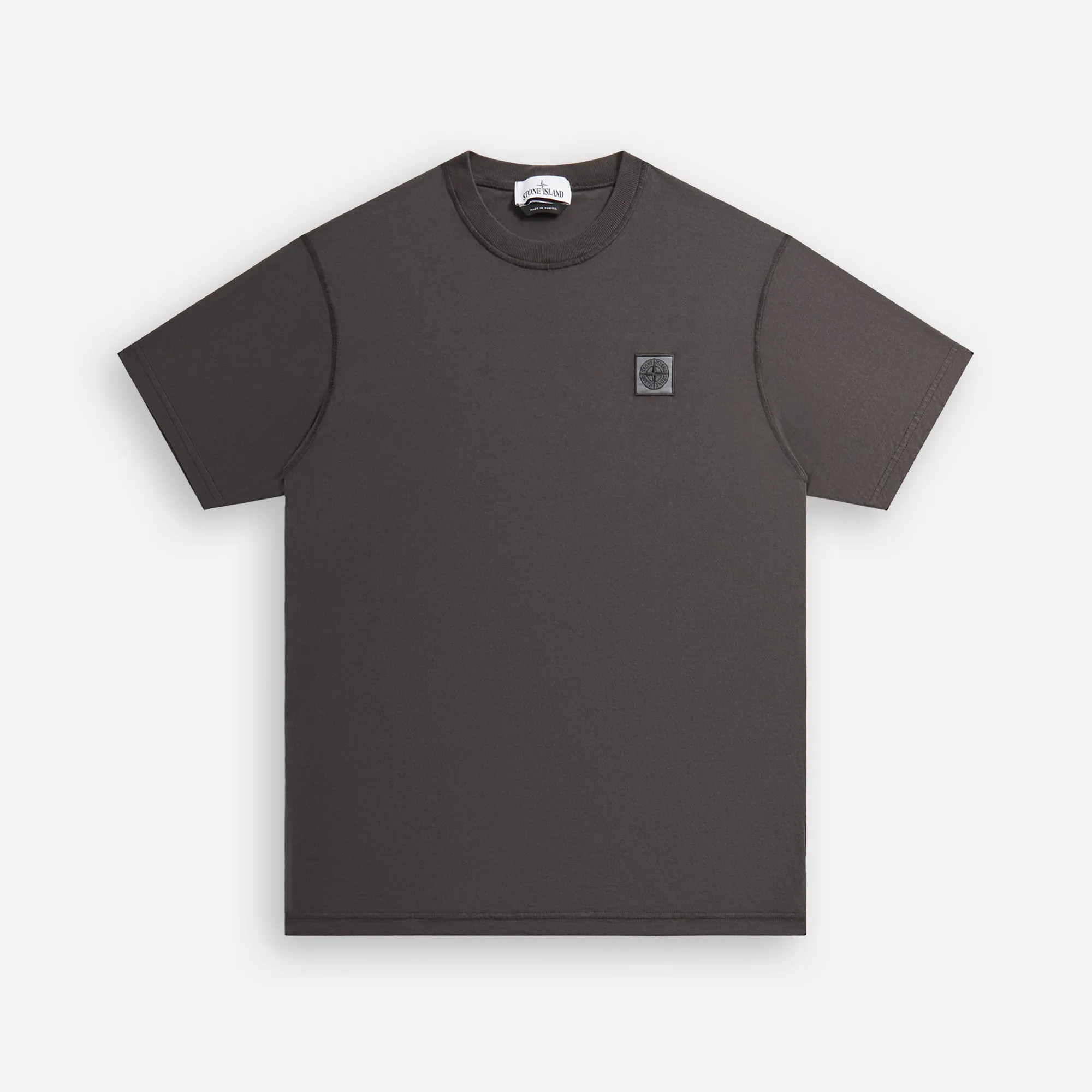 Stone Island Garment Dyed Tee - Charcoal sold by Kith