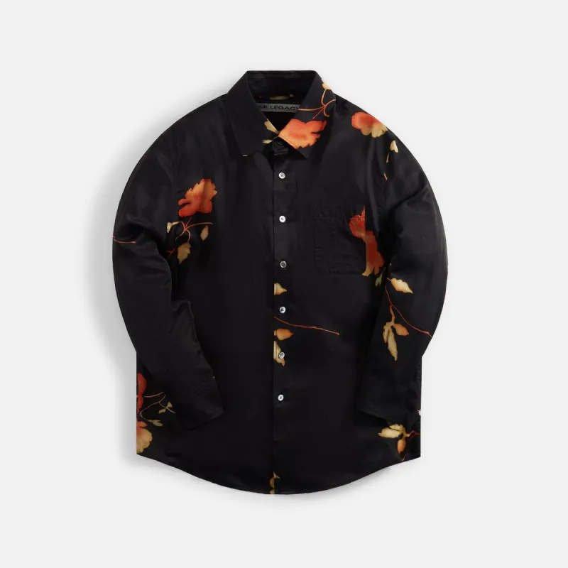 Our Legacy Above Nocturnal Flower Print Shirt - Multi sold by Kith