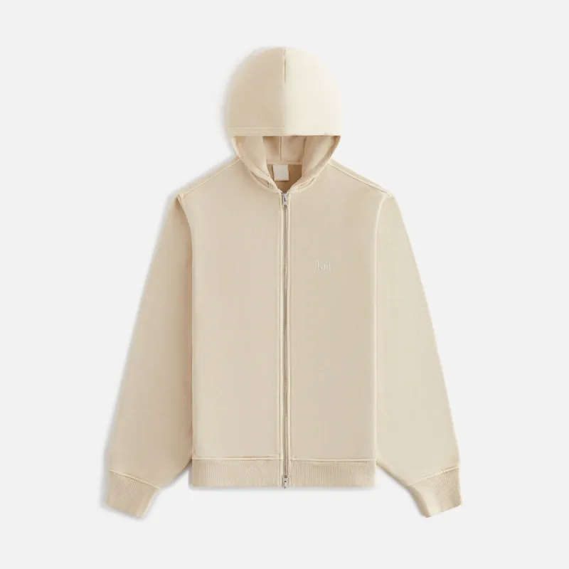 Kith Women Tanner Full Zip Hoodie - Veil sold by Kith