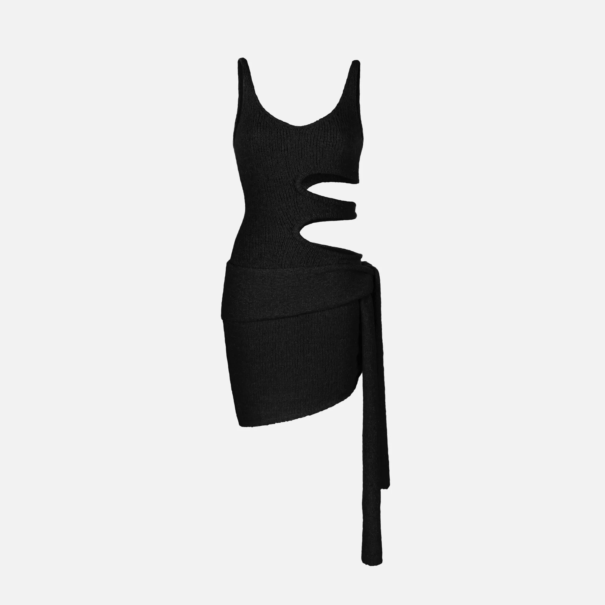 Asta Resort Allegra Mini Dress - Black sold by Kith