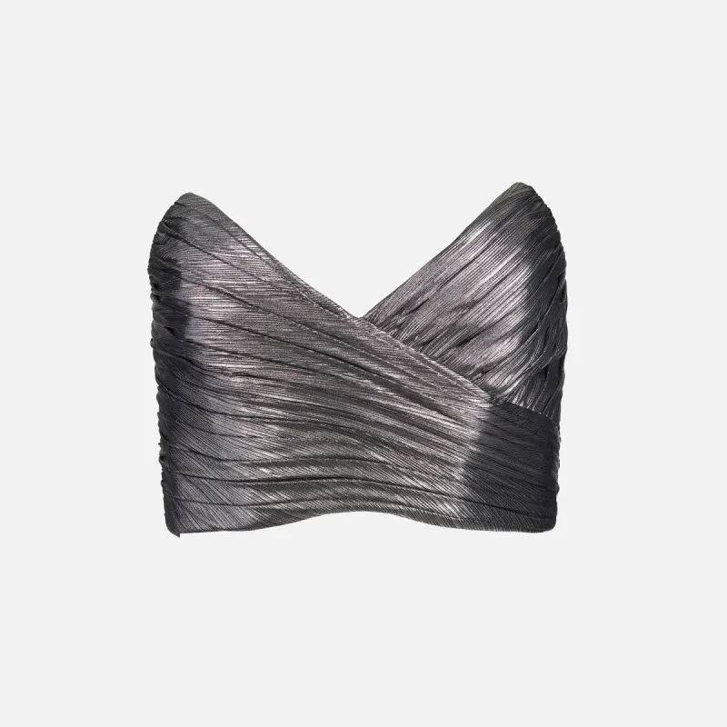 Retrofete Sophia Top - Gunmetal sold by Kith