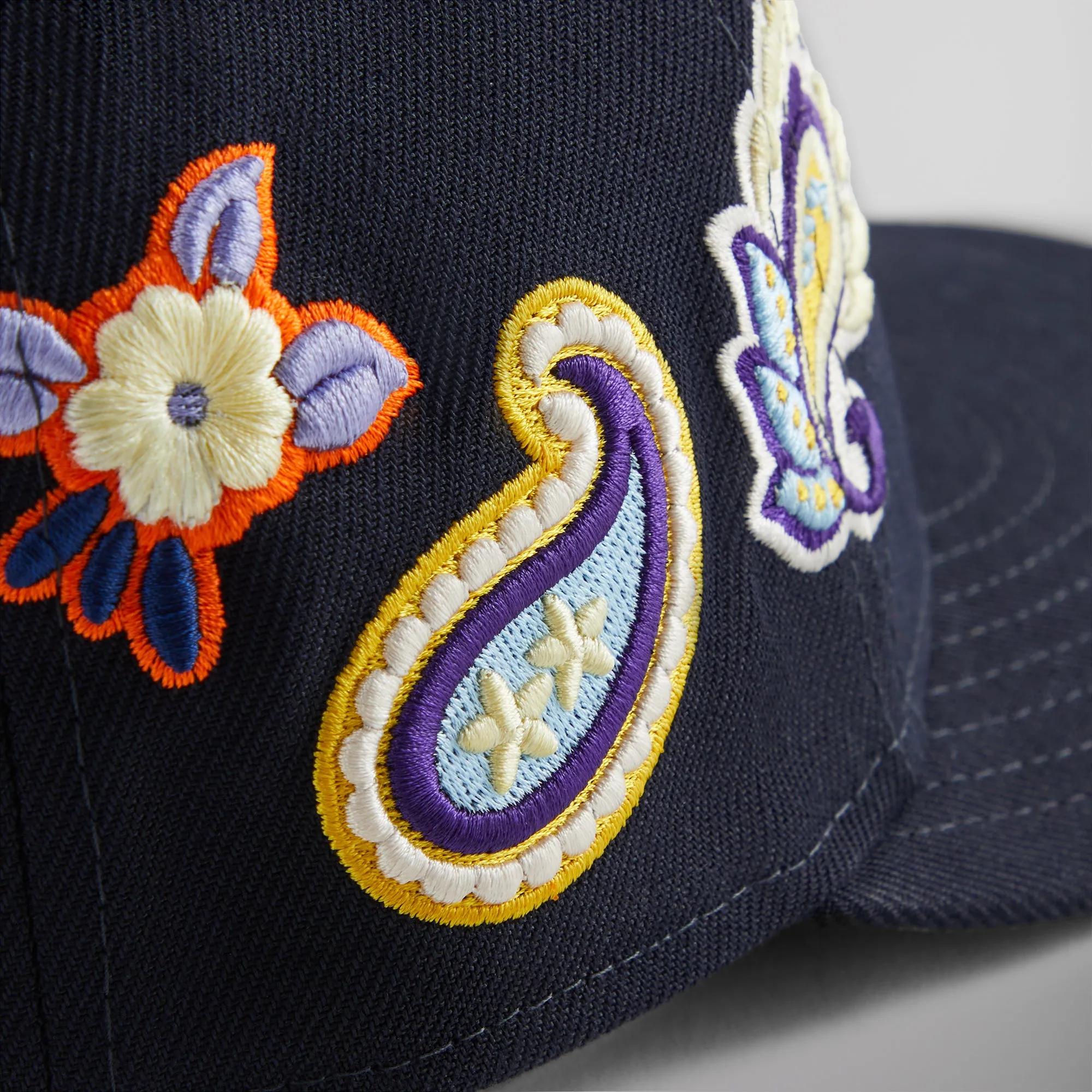 Kith & New Era for New York Yankees Paisley 59FIFTY Low Profile - Nocturnal sold by Kith product image thumbnail 5