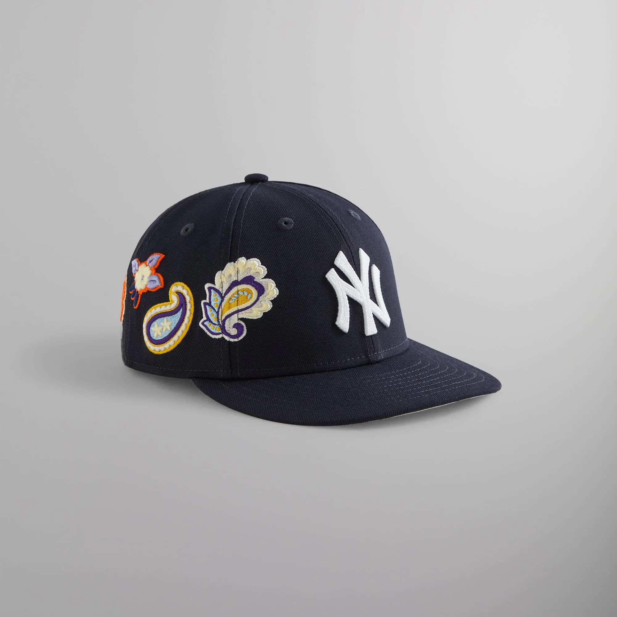 Kith & New Era for New York Yankees Paisley 59FIFTY Low Profile - Nocturnal sold by Kith product image thumbnail 3