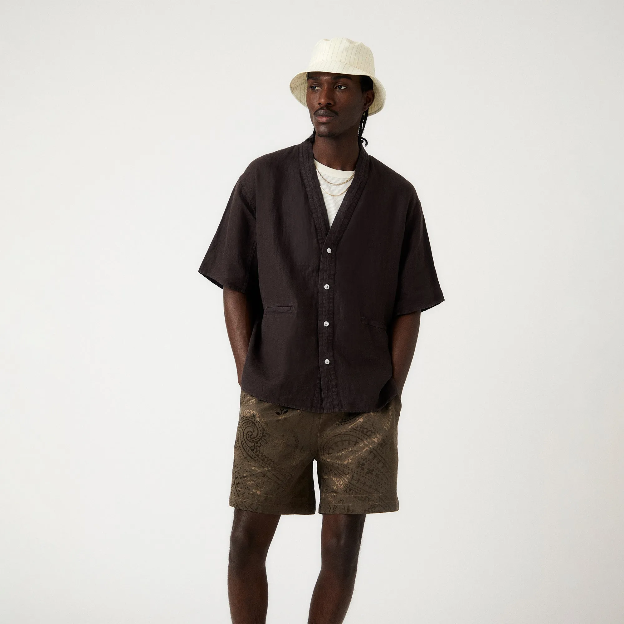 &Kin Herringbone Linen Ezra Gi - Kindling sold by Kith product image thumbnail 2