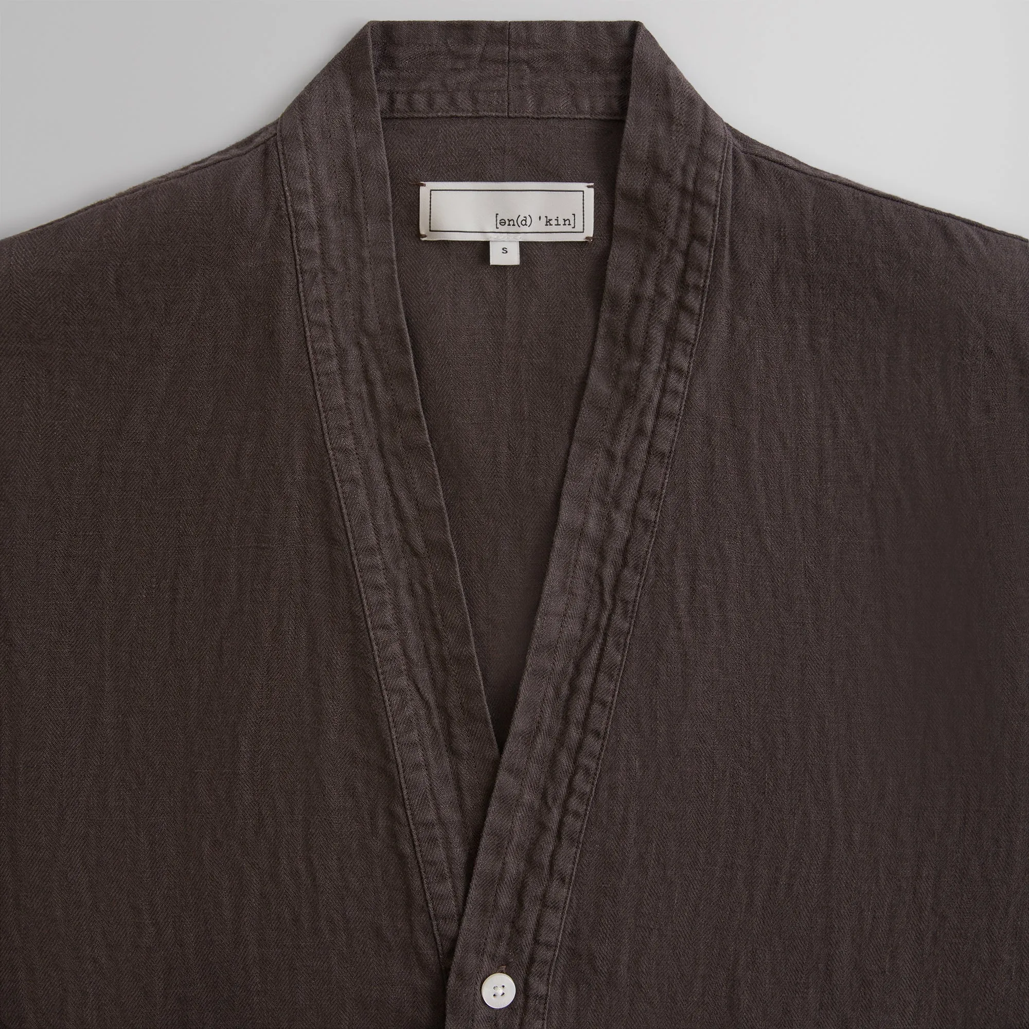 &Kin Herringbone Linen Ezra Gi - Kindling sold by Kith product image thumbnail 4