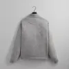 Kith Double Knit Davis Quarter Zip Pullover - Concrete sold by Kith