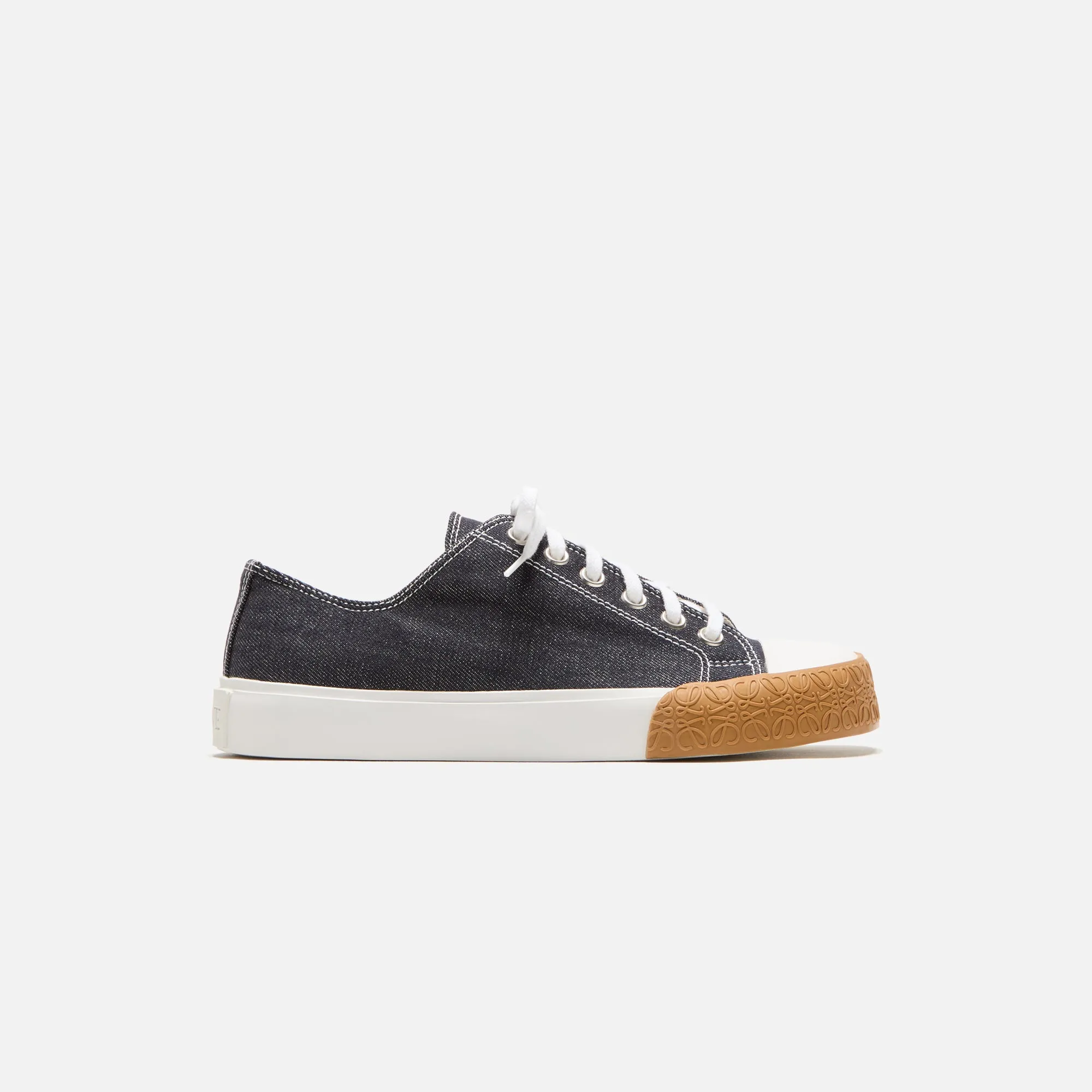 Loewe Bloc Lace Up Sneaker - Raw Denim sold by Kith