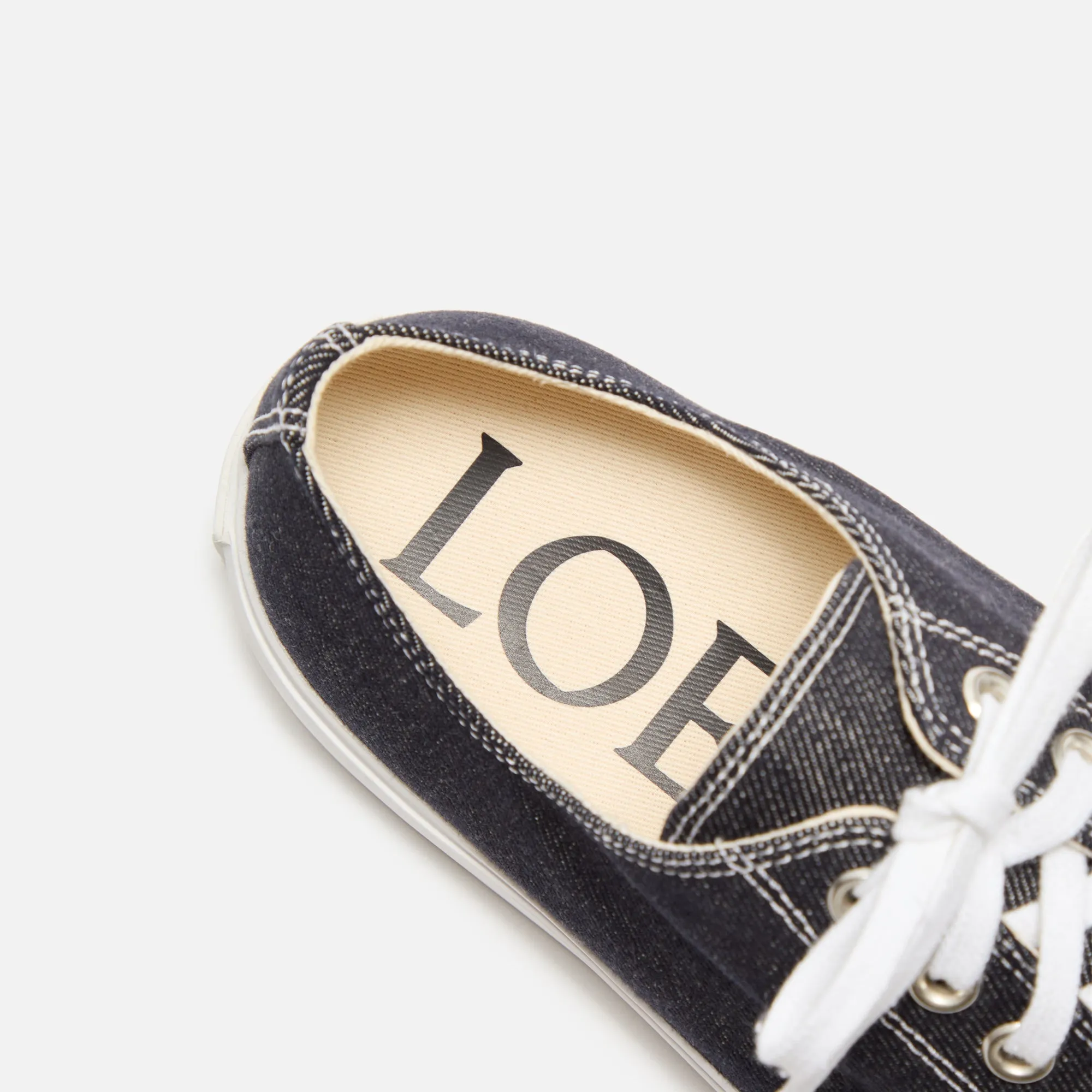 Loewe Bloc Lace Up Sneaker - Raw Denim sold by Kith product image thumbnail 5