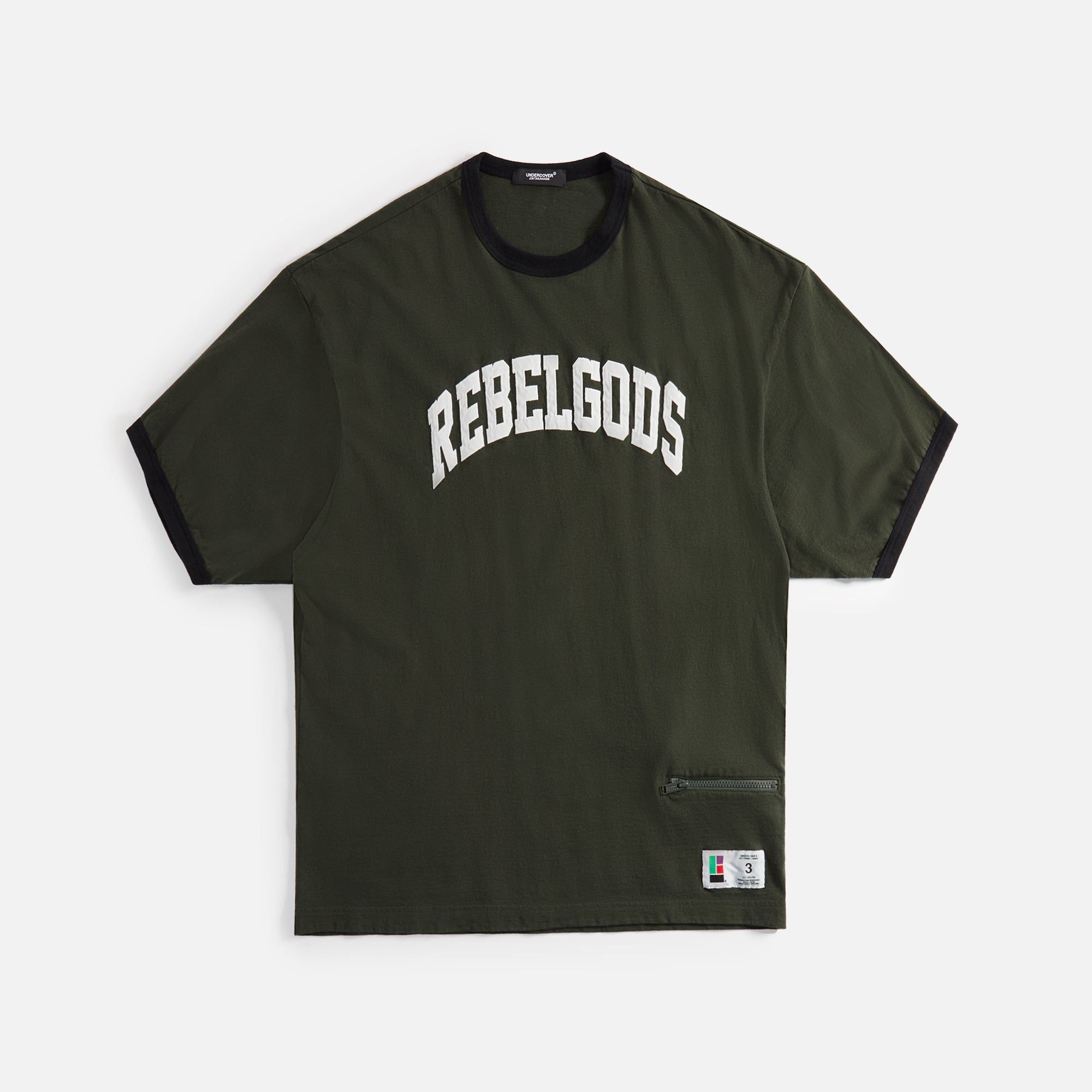 Undercover Rebelgods Tee - Khaki Green sold by Kith