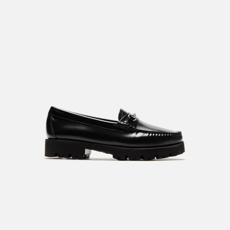 G.H. Bass WMNS Lianna Bit Super Lug Weejun - Black sold by Kith